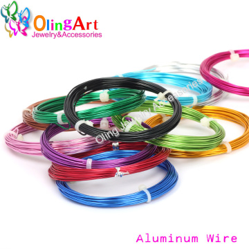 OLINGART 2019 NEW 5M Roll of 1mm Aluminum Wire soft DIY craft versatile earrings Bracelet choker necklace jewelry making