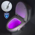 LED Night Lights Toilet Seat Night Light Motion Sensor 8 Colors For Toilet Bowl Luminaria Lamp WC Indoor Lighting