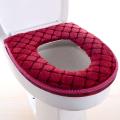 Bathroom Toilet Seat Cover Soft Thicker Warm Plush Toilet Cover Seat Lid Pad Home Decoration Toilet Seat Cover