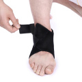 Kyncilor Black Adjustable Ankle Support Pad Protection Elastic Brace Guard Support Ball Games Running Fitness