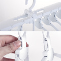 [8 Fish Bones]VOZRO Foldable Clothes Cloth Hanger Dryer Drying Clothing Rack Hangers For Tumble Hanging Laundry Stand Telescopic