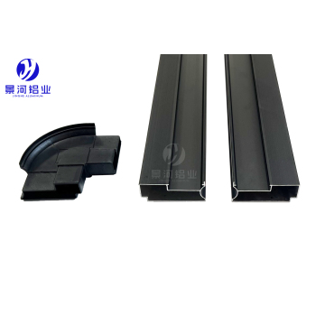 Aluminum profiles for smart bathroom mirror frames