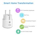 NEO Coolcam Smart Plug WiFi Socket 3680W 16A Power Energy Monitoring Timer Switch EU Outlet Voice Control by Alexa Google