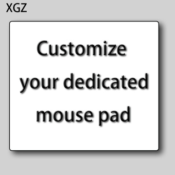 XGZ Customized Personalized Your Own Photo Picture Design Mousepads Unique DIY on Rectangle Rubber Mouse Pad Mat PC Computer