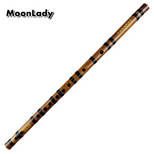 Bamboo Flute with Red Lines Musical Instruments Chinese Handmade Woodwind Instrument Flute supply learning material not xiao