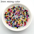 1000pcs Many Colors ABS Imitation Pearls Round Beads with Hole DIY Bracelet Earrings Charms Sewing Beads Necklace Jewelry Making