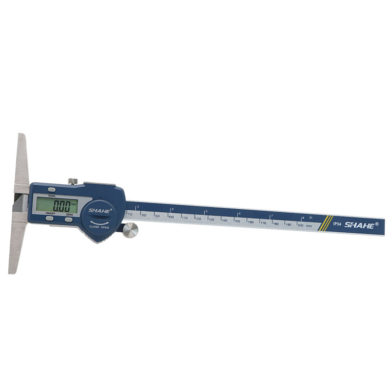 free shipping 0-200 mm 8 inch electronic ruler digital vernier caliper micrometro depth gauge measuring tools