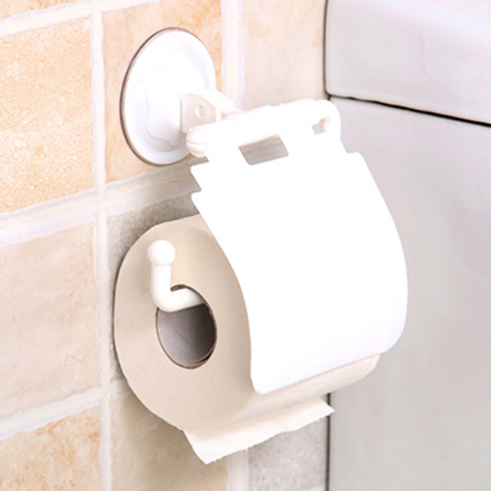 Wholesale Waterproof Plastic Toilet Bathroom Kitchen Wall Mounted Roll Paper Holder Home Decoration 5 Colors