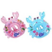 Baby Swimming Ring Inflatable Baby Float Swim Ring with Seat Safety Pool Ring Y4UD