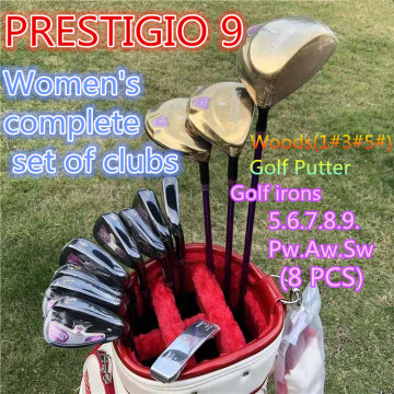 2020Women Golf clubs set Maruman Majesty Prestigio 9 Golf Complete Set 11.5 loft Club Graphite Golf shaft Free shipping(no bag)