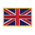 United Kingdom Embroidery Patch With Iron On