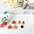 10pcs Cartoon Grimace Pumpkin Enamel Charms Pendants For Unisex DIY Bracelet Earrings Jewelry Making Accessories Halloween Gifts