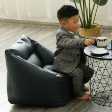 Children Sofa Baby Kids Leather Single Sofa Couch No Filler Girl Boy Corner Lazy Sofa Bean Bag Chair Floor Seat Pouf Ottoman