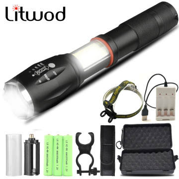 Led Flashlight Lantern Shock Resistant,hard Light,self Defense Bulbs Litwod For Hunting, Cycling, Climbing, Camping And Outdoor