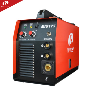 LOTOS MIG175 soldar welding mig mma high frequency inverter pulse mag mig welding machine welder for sale