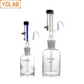 YCLAB 5mL Adjustable Quantitative Liquid Feeder with 250mL Transparent Glass Bottle Laboratory Chemistry Equipment