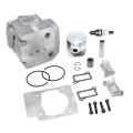 51MM Cylinder Piston Kit for Husqvarna 75.6cc Backpack Blower 580BFS 578BTF 580BTS 578385001