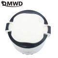 DMWD 1L Mini Electric Rice Cooker Portable Soup Pot Cooking Pot MultiCookers 12/24/220V Multicookings For Car Truck And Travel