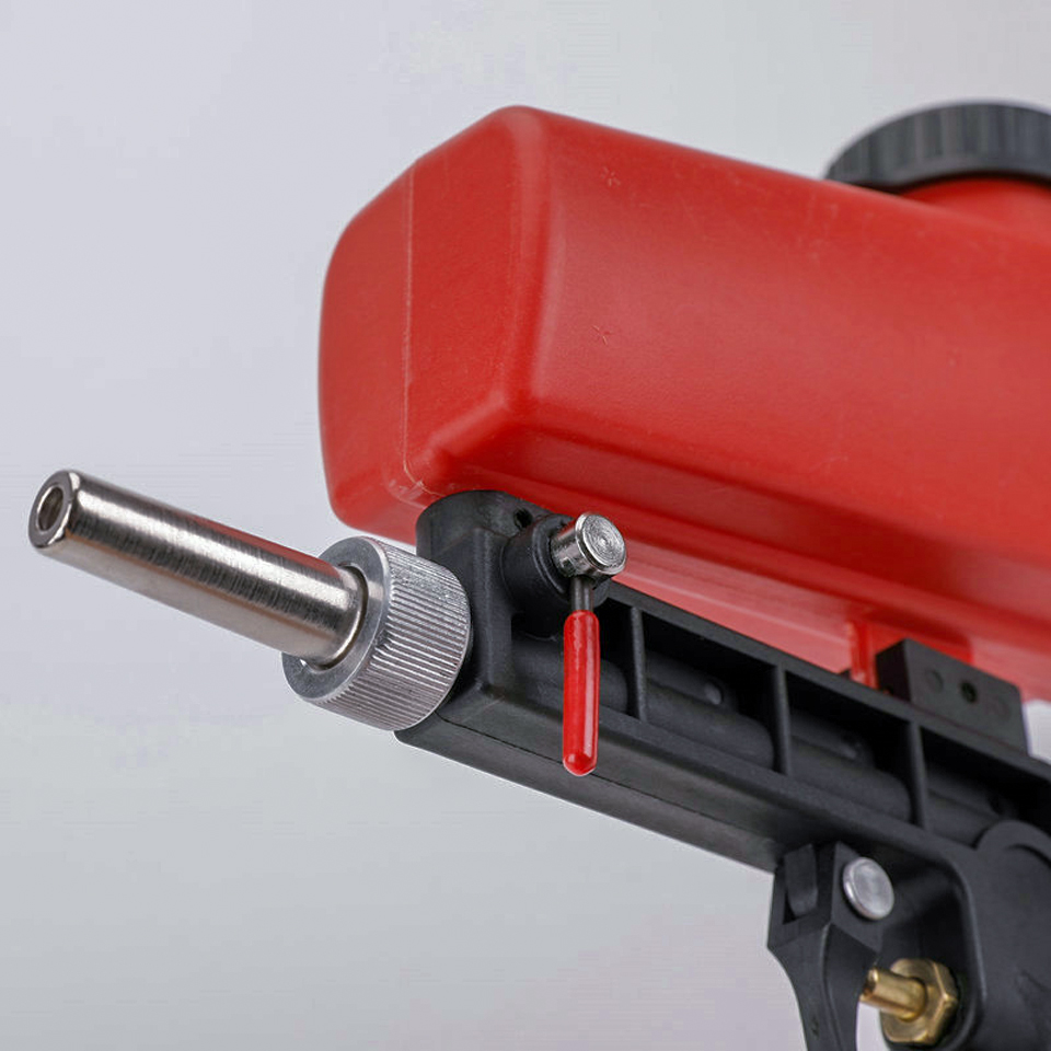 Luomei Spray Gun Abrasive For Sand Blaster Arma De Pressão De Chumbinho Powder Coating Pistola Aria Compressa Portal Gun Pistole