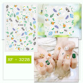 Cartoon characters plants animals forest flowers small fresh flowers 3D nail stickers Hyuna style nail patch waterproof