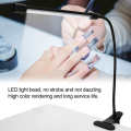 USB Charging Table Lamp Dimmable Study Reading Light Eye Protection Clip-On Lamp Tattoo Nail Art Lamp Accessories Tools