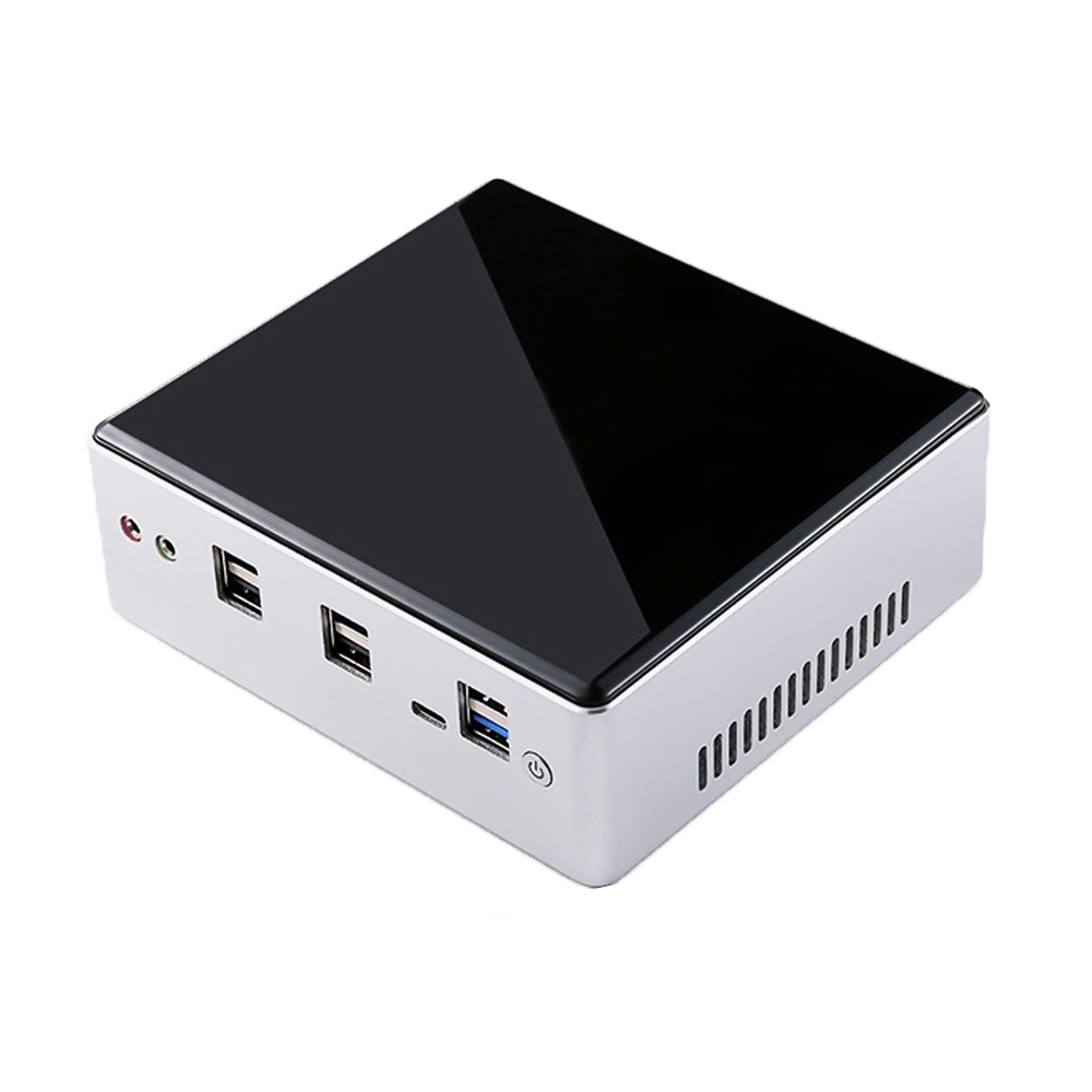 2020 TOPTON New 10th Gen Mini PC Computer Intel i7-10510U 2*DDR4 M.2 SSD 2*LAN 4K HTPC Windows 10 Linux 8*USB USB-C HDMI DP WiFi