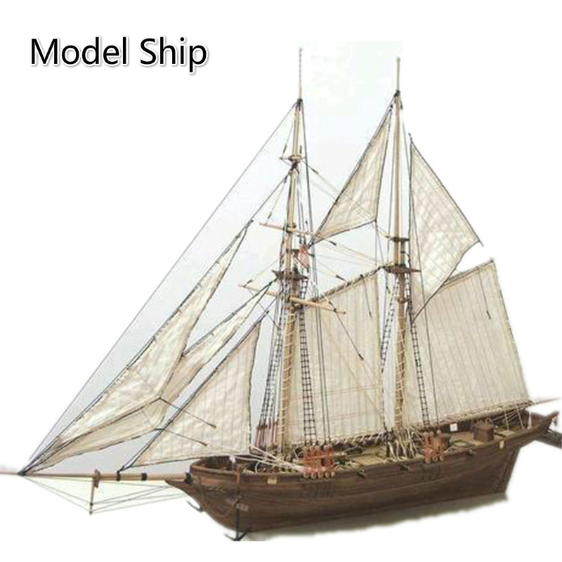 1:100 DIY Wooden Assembly Sailing Ship Model 3D Designer Classic Sailing Boat Laser Cutting Process Puzzle Toys Gifts for Adult