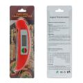 1pc Folded Meat Thermometer Digital BBQ Thermometer Electronic Cooking Food Household Thermometer Kitchen Oven Thermometer Tools