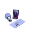 RGB Color Changing LED Bulb with IR Remote Control