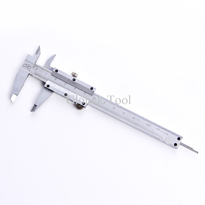 0-100mm 4inch Vernier Caliper 100mm Pocket Vernier Caliper Mini Gem Caliper Micometer Thickness Measure Tool