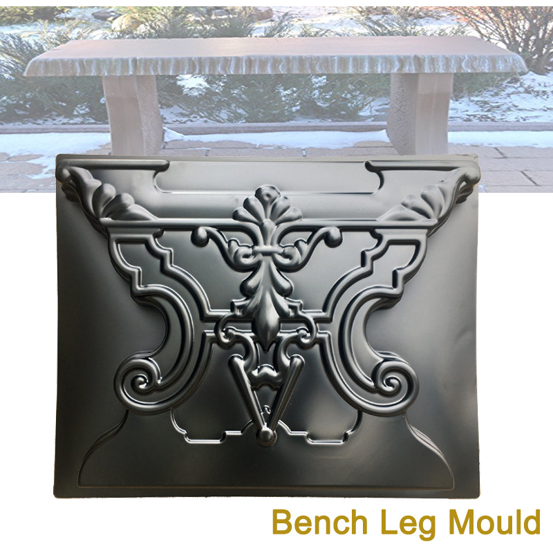 Villa garden landscape decoration cement simulation stone chair leg production tool concrete mold Paving mould 55x45x8cm
