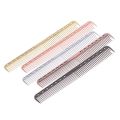 Men Women Babies Aluminum Metal anti-static Cutting Comb Hair Hairdressing & Barbers Salon Combs