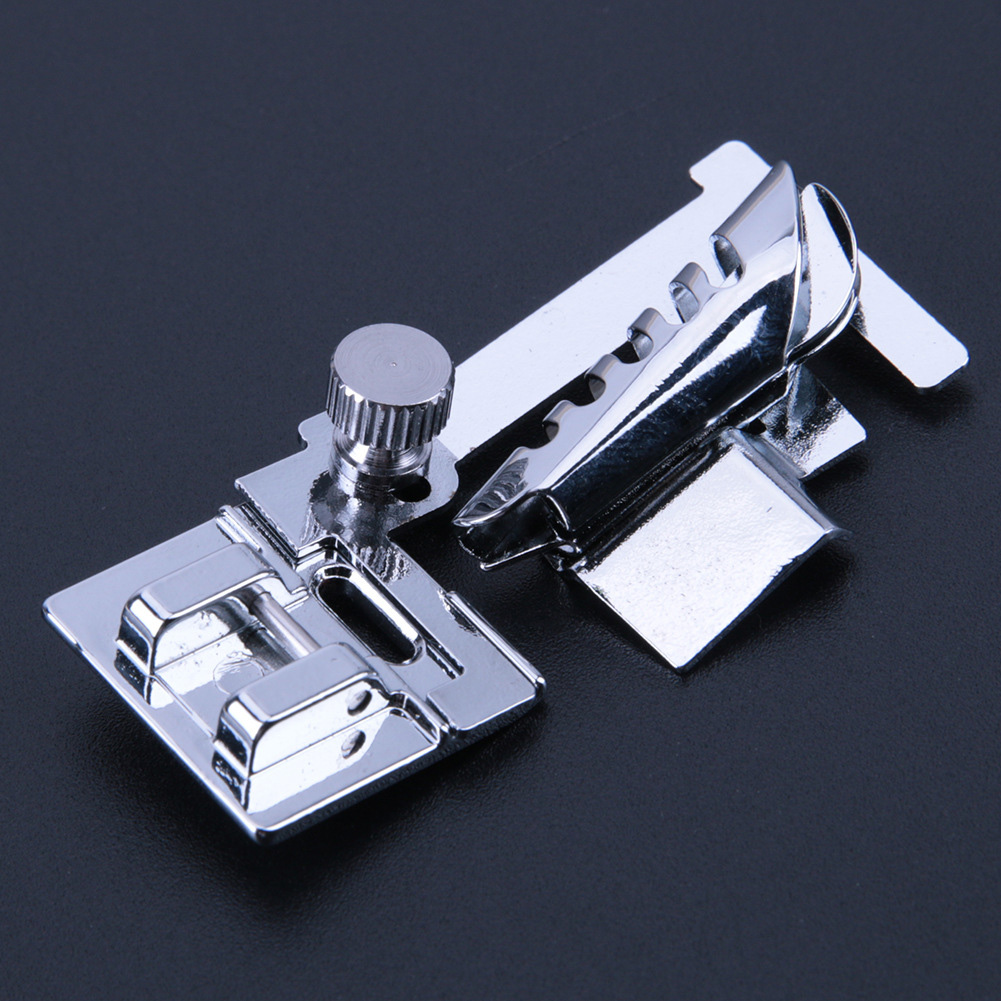 1Pcs Rolled Hem Sewing Machine Foot Useful Cloth Edge Presser Foot For Sewing Domestic Machines Accessories`