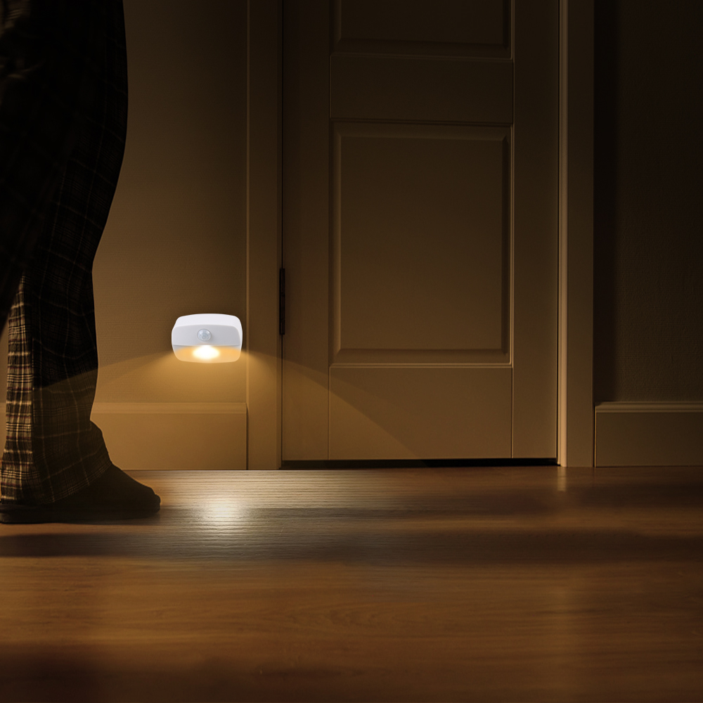 2020 New LED Motion Sensor Light Battery Operated Wireless Wall Lamp Night Light No Glare Corridor Closet LED Cabinet Door Light