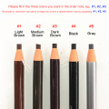 3 Pcs/Set Brand Eyebrow Pencil Waterproof Tattoo Pen Soft Coloured Long Lasting Natural Makeup Product Cosmetics Tint 5 Colors