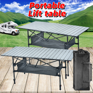 Foldable Camping Table Portable Folding Table Camping Kitchen Table Folding Table Camping Lift Table Portable Desk Outdoor Table