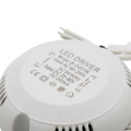 AC220-240V Input 8-24W LED Constant Current Driver DC 25-80V 220mA Output Circular LED Driver For LED Ring Panel Ceiling Lamps