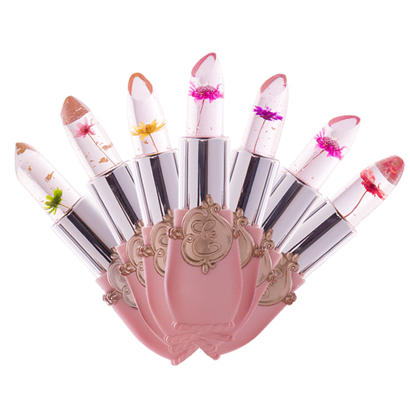 Transparent Jelly Lipstick Long Lasting Lip Care Moisturizing Repair Dry Waterproof Lipstick Lipgloss Cosmetics Non-stick TSLM1