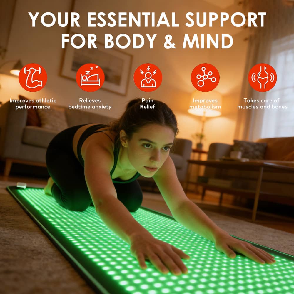 LED red light therapy mat for full body