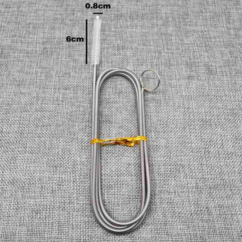 90cm Drain Snake Spring Refrigerator Freezer Compartment Drain Hole Pipe Drainage Hole Water Dredging Tool Drain Snake Spring