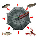 Strengthened 6/8 Holes Automatic Fishing Net Cage Foldable Fish Crab Shrimp Trap Folding Fishing Network Tackle Tools Dropship