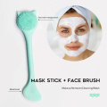 Silicone Facial Cleansing Brush Mask Brush Face Washing Product Pore Face Body Mask Exfoliating Brush Skin Care Maquiagem
