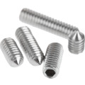 50Pcs M4 Stainless Steel Allen Head Hex Socket Grub Screw Bolts Nuts Fasteners with Cone Point Screws M4 x6mm/8mm/10mm/12mm/16mm