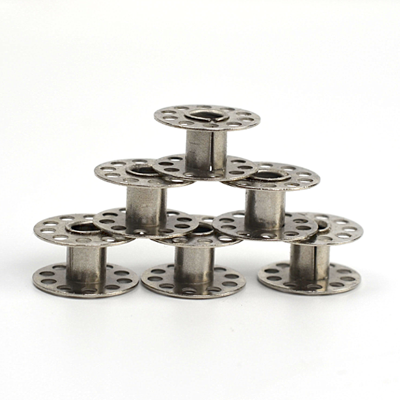 10 Pcs Metal Rotary Bobbins Spool Sewing Craft Tool for Sewing Machine Sewing Threads Empty Bobbins Home Sewing Accessories