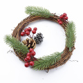 10cm-35cm Rattan Ring cheap Artificial flowers Garland Dried flower frame For Home Christmas Decoration DIY floral Wreaths