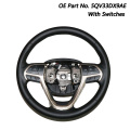 OEM 5QV33DX9AE Steering Wheel for Jeep Cherokee Chrysler 2.0L 2.4L 3.2L
