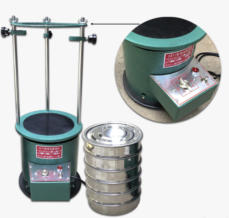 20CM Diameter 8411 Type Vibrating Screen Machine Electric Vibrating Screen Machine Sieving Shaker Machine 220V