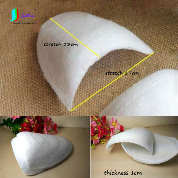 Wholesale White 20 Pairs Thin Thickness 3MM Cotton Shoulder Pads,Fashion Dress Suit Decoration White Shoulder Pads A0022L