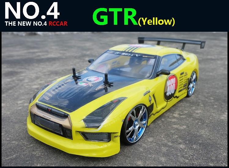 Large RC Car 1:10 High Speed Racing Car For Nissan GTR Championship 2.4G 4WD Radio Control Sport Drift Racing electronic toy