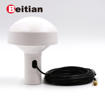 BEITIAN external GLONASS GALILEO BDS GPS antenna Mushroom shaped case SMA connector RG174 cable GNSS active antenna BN-745AJ